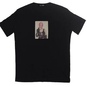 Skim milk KAREN (COLLAB WITH NICK ZINNER) Black Graphic T-Shirt